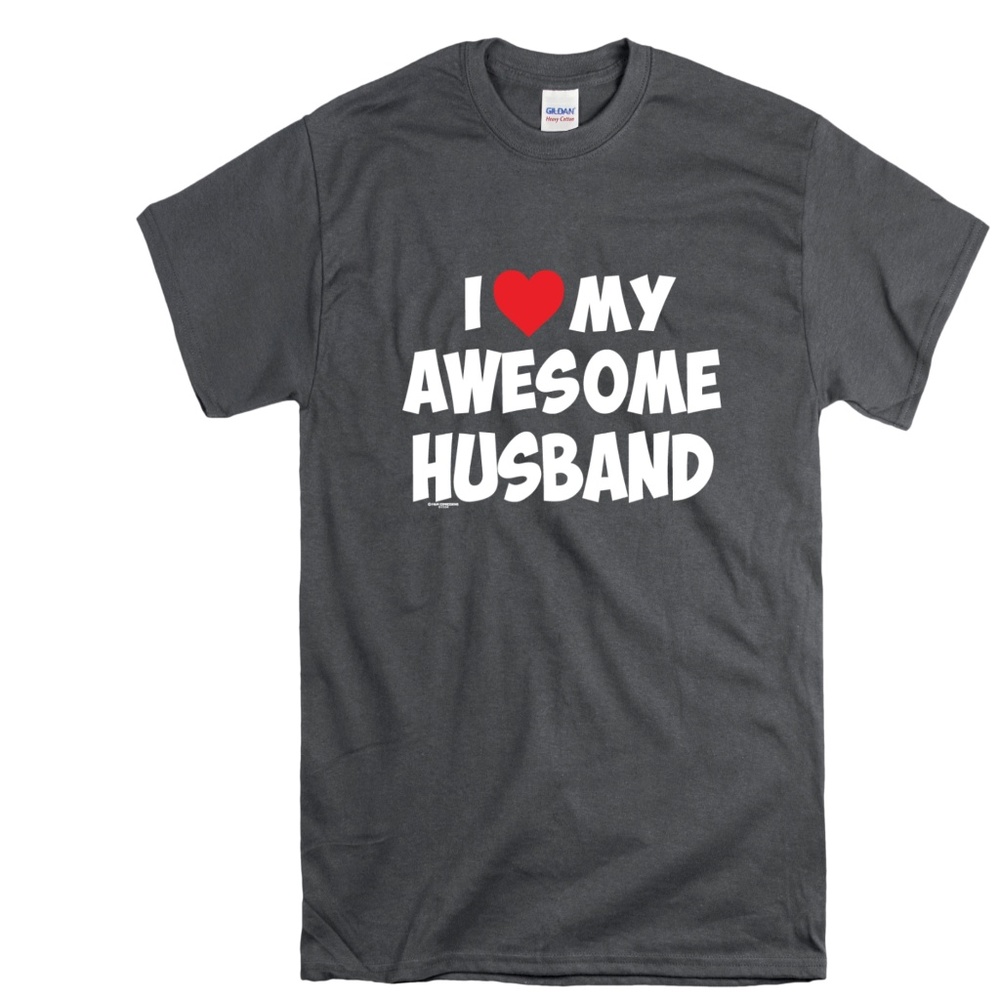 I Love My Awesome Husband TShirt